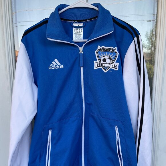 San Jose Earthquakes MLS Blue Jacket size Medium - Picture 1 of 4